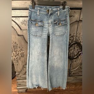 Free People Flare Jeans WORN ONCE